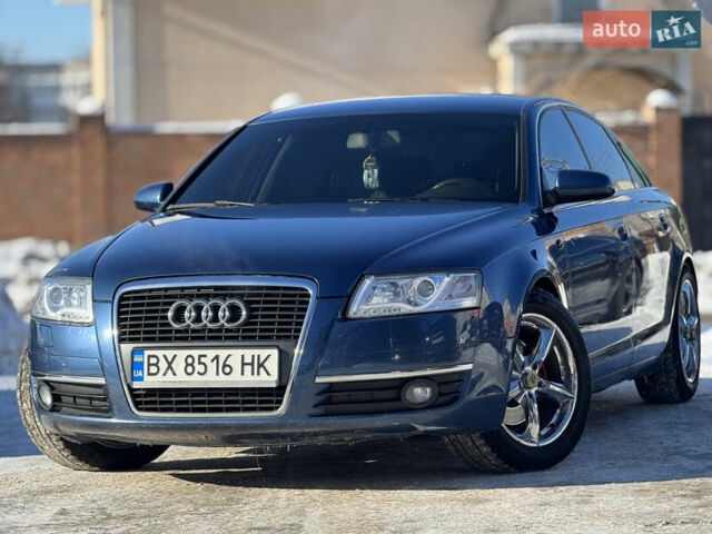 Синий Ауди А6, объемом двигателя 2.4 л и пробегом 265 тыс. км за 5850 $, фото 1 на Automoto.ua