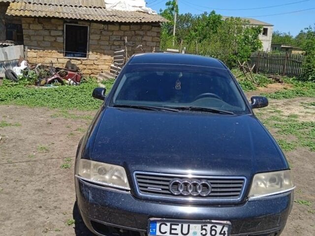 Синий Ауди А6, объемом двигателя 2.5 л и пробегом 400 тыс. км за 1650 $, фото 1 на Automoto.ua
