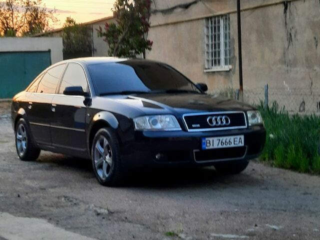 Синий Ауди А6, объемом двигателя 2.7 л и пробегом 300 тыс. км за 4200 $, фото 1 на Automoto.ua