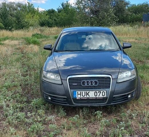 Синий Ауди А6, объемом двигателя 3 л и пробегом 349 тыс. км за 4300 $, фото 1 на Automoto.ua