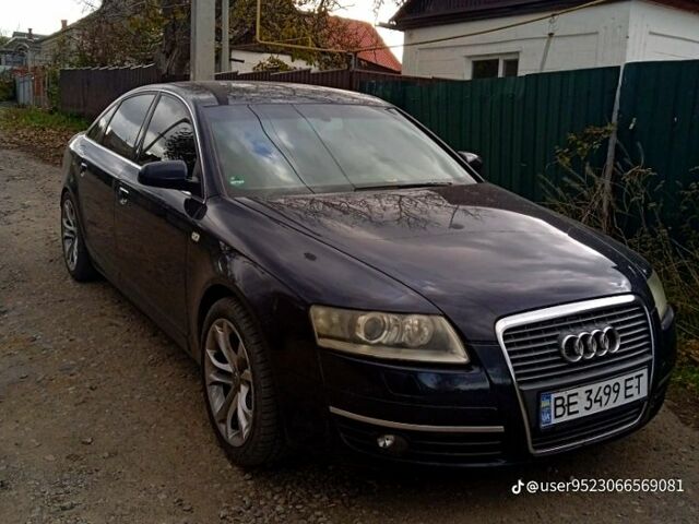 Синий Ауди А6, объемом двигателя 3 л и пробегом 300 тыс. км за 8200 $, фото 1 на Automoto.ua