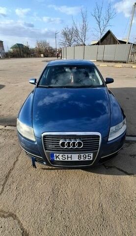 Синий Ауди А6, объемом двигателя 3 л и пробегом 346 тыс. км за 4500 $, фото 1 на Automoto.ua