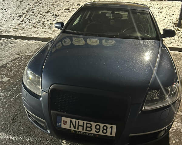 Синий Ауди А6, объемом двигателя 3 л и пробегом 295 тыс. км за 3450 $, фото 1 на Automoto.ua