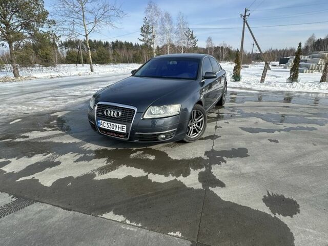 Синий Ауди А6, объемом двигателя 3 л и пробегом 311 тыс. км за 6500 $, фото 1 на Automoto.ua