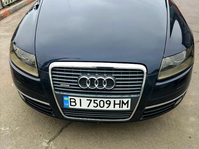 Синий Ауди А6, объемом двигателя 3 л и пробегом 279 тыс. км за 7300 $, фото 1 на Automoto.ua