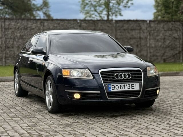 Синий Ауди А6, объемом двигателя 3 л и пробегом 317 тыс. км за 6450 $, фото 1 на Automoto.ua