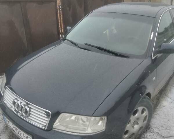Синий Ауди А6, объемом двигателя 2.5 л и пробегом 300 тыс. км за 4500 $, фото 1 на Automoto.ua