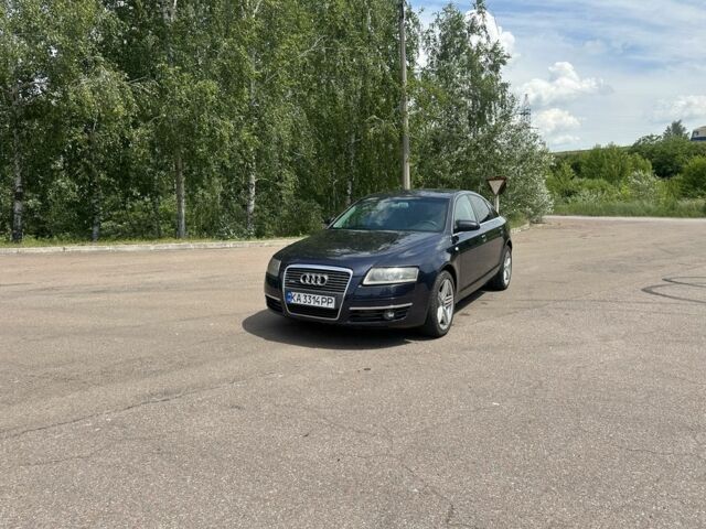 Синий Ауди А6, объемом двигателя 3 л и пробегом 282 тыс. км за 6500 $, фото 1 на Automoto.ua