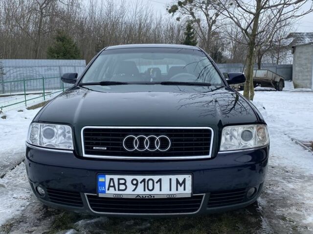 Синий Ауди А6, объемом двигателя 2.5 л и пробегом 330 тыс. км за 4200 $, фото 1 на Automoto.ua