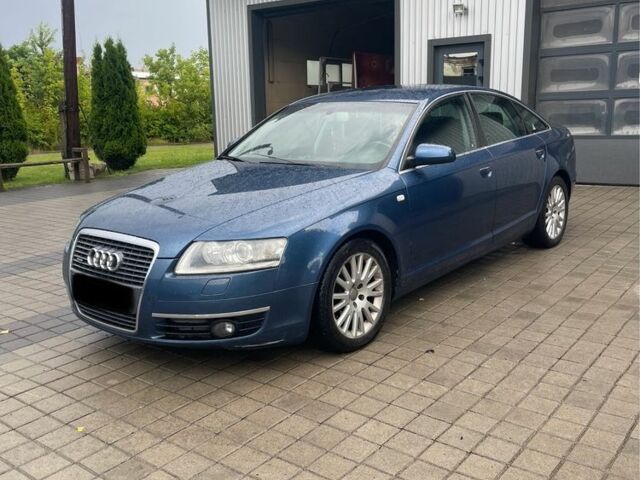 Синий Ауди А6, объемом двигателя 3 л и пробегом 342 тыс. км за 3800 $, фото 1 на Automoto.ua