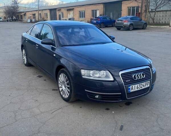 Синий Ауди А6, объемом двигателя 3.2 л и пробегом 160 тыс. км за 6200 $, фото 1 на Automoto.ua