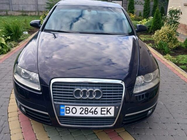 Синій Ауді А6, об'ємом двигуна 2 л та пробігом 200 тис. км за 7000 $, фото 1 на Automoto.ua