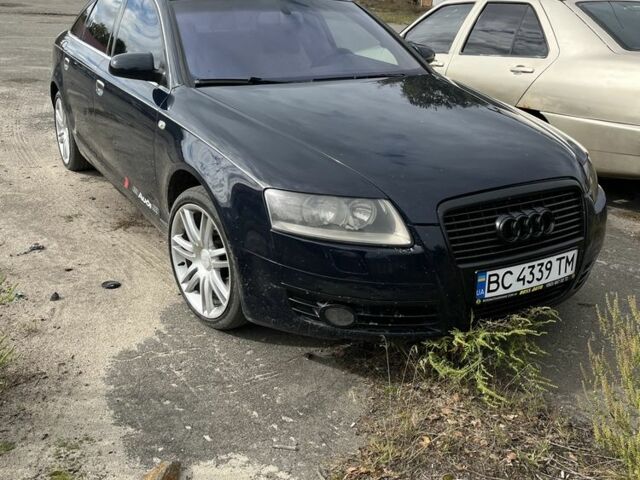 Синий Ауди А6, объемом двигателя 2.4 л и пробегом 370 тыс. км за 6100 $, фото 1 на Automoto.ua