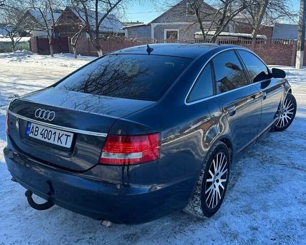 Синий Ауди А6, объемом двигателя 3 л и пробегом 334 тыс. км за 8299 $, фото 1 на Automoto.ua