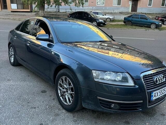 Синій Ауді А6, об'ємом двигуна 2.4 л та пробігом 201 тис. км за 5900 $, фото 1 на Automoto.ua