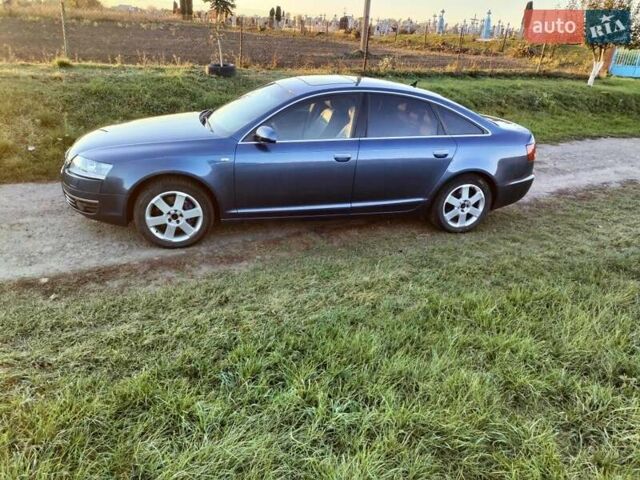 Синий Ауди А6, объемом двигателя 3 л и пробегом 370 тыс. км за 7500 $, фото 1 на Automoto.ua