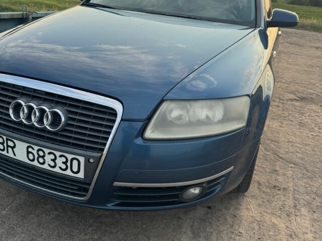 Синій Ауді А6, об'ємом двигуна 2 л та пробігом 300 тис. км за 3500 $, фото 1 на Automoto.ua