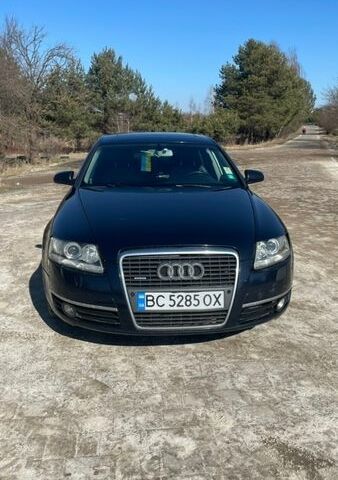 Синий Ауди А6, объемом двигателя 2 л и пробегом 330 тыс. км за 7000 $, фото 1 на Automoto.ua