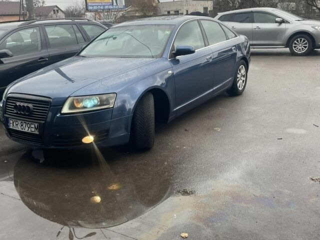 Синій Ауді А6, об'ємом двигуна 3 л та пробігом 320 тис. км за 3500 $, фото 1 на Automoto.ua