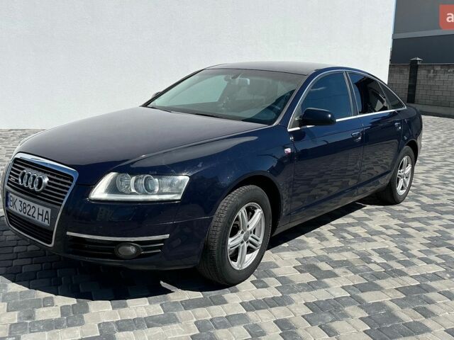 Синий Ауди А6, объемом двигателя 2.7 л и пробегом 400 тыс. км за 5800 $, фото 1 на Automoto.ua