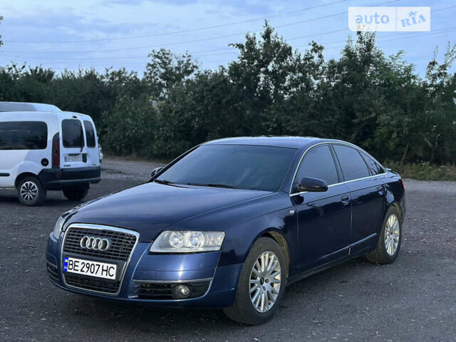 Синий Ауди А6, объемом двигателя 2.97 л и пробегом 426 тыс. км за 5850 $, фото 1 на Automoto.ua