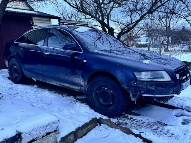 Синий Ауди А6, объемом двигателя 3 л и пробегом 270 тыс. км за 3300 $, фото 1 на Automoto.ua
