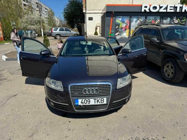 Синий Ауди А6, объемом двигателя 3 л и пробегом 392 тыс. км за 4000 $, фото 1 на Automoto.ua