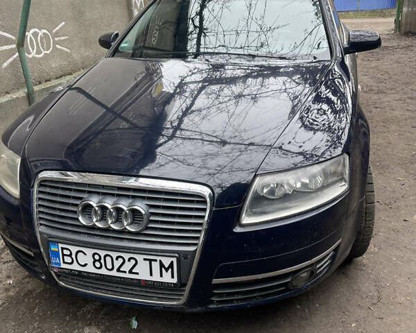 Синий Ауди А6, объемом двигателя 2.7 л и пробегом 351 тыс. км за 6500 $, фото 1 на Automoto.ua