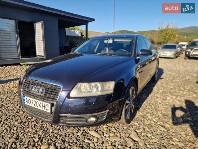 Синий Ауди А6, объемом двигателя 3 л и пробегом 345 тыс. км за 5999 $, фото 1 на Automoto.ua