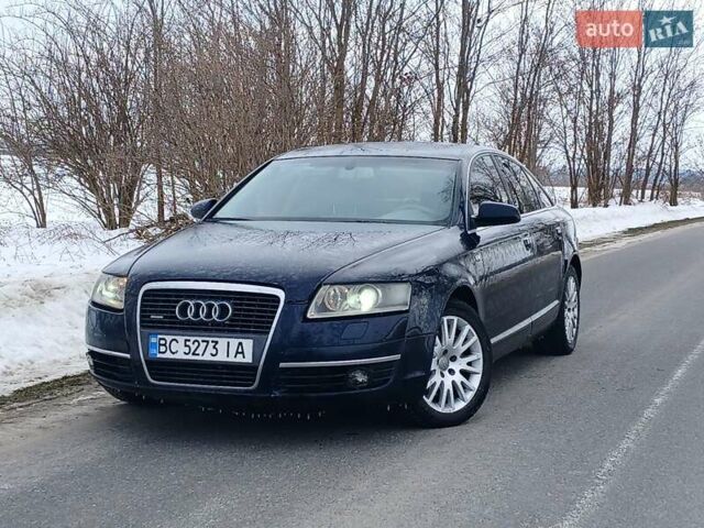 Синий Ауди А6, объемом двигателя 3 л и пробегом 365 тыс. км за 7300 $, фото 1 на Automoto.ua