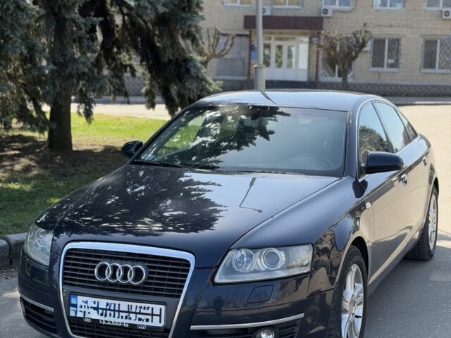 Синий Ауди А6, объемом двигателя 3 л и пробегом 280 тыс. км за 5150 $, фото 1 на Automoto.ua