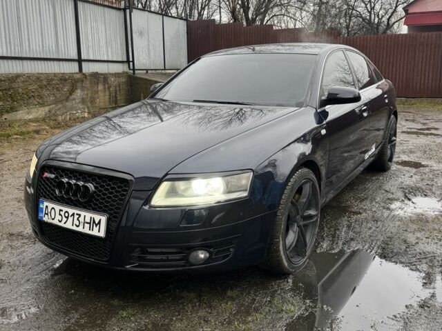 Синий Ауди А6, объемом двигателя 3 л и пробегом 310 тыс. км за 6200 $, фото 1 на Automoto.ua