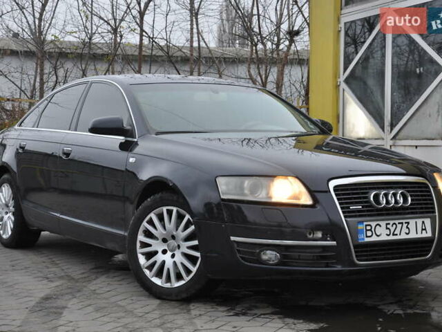 Синий Ауди А6, объемом двигателя 3 л и пробегом 358 тыс. км за 6500 $, фото 1 на Automoto.ua