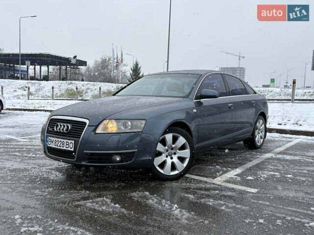 Синий Ауди А6, объемом двигателя 2.98 л и пробегом 350 тыс. км за 7300 $, фото 1 на Automoto.ua