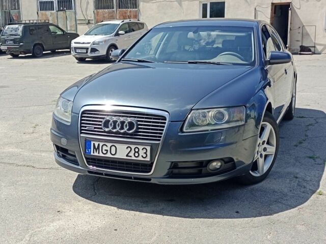 Синий Ауди А6, объемом двигателя 3 л и пробегом 320 тыс. км за 3700 $, фото 1 на Automoto.ua