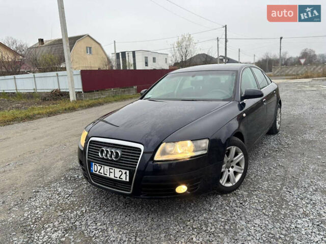 Синий Ауди А6, объемом двигателя 2 л и пробегом 300 тыс. км за 3350 $, фото 1 на Automoto.ua