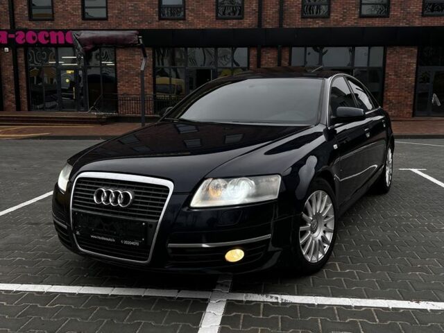 Синий Ауди А6, объемом двигателя 3 л и пробегом 270 тыс. км за 4700 $, фото 1 на Automoto.ua