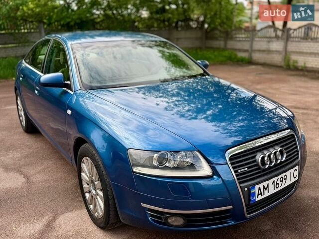 Синий Ауди А6, объемом двигателя 3.12 л и пробегом 295 тыс. км за 5500 $, фото 1 на Automoto.ua