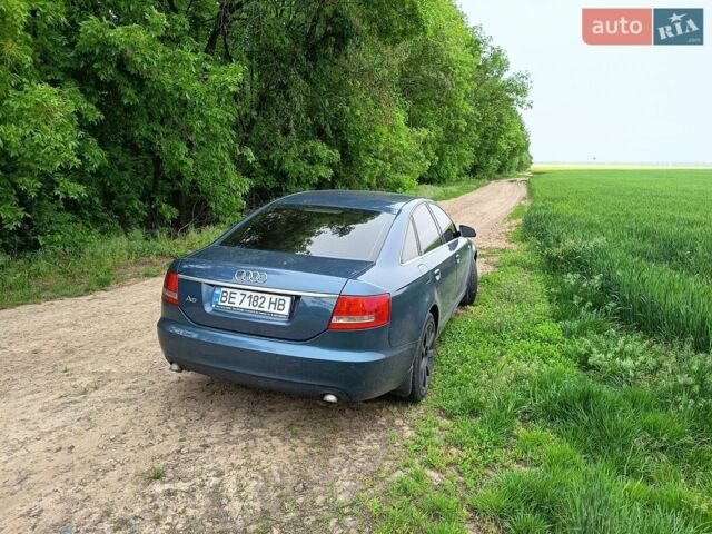 Синий Ауди А6, объемом двигателя 2.7 л и пробегом 272 тыс. км за 7200 $, фото 1 на Automoto.ua