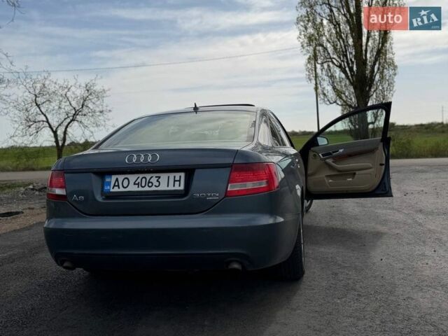 Синий Ауди А6, объемом двигателя 2.97 л и пробегом 345 тыс. км за 5800 $, фото 1 на Automoto.ua