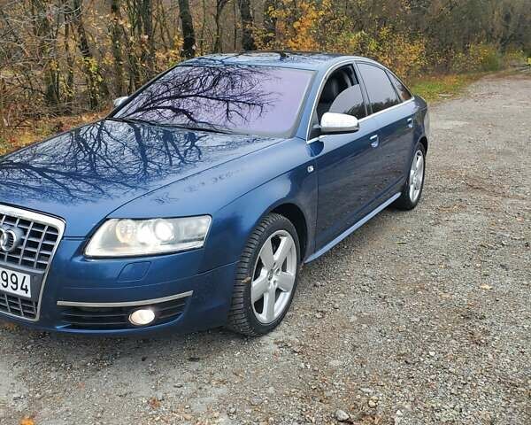 Синий Ауди А6, объемом двигателя 3 л и пробегом 328 тыс. км за 4700 $, фото 1 на Automoto.ua