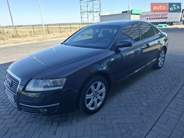Синий Ауди А6, объемом двигателя 3 л и пробегом 346 тыс. км за 10000 $, фото 1 на Automoto.ua