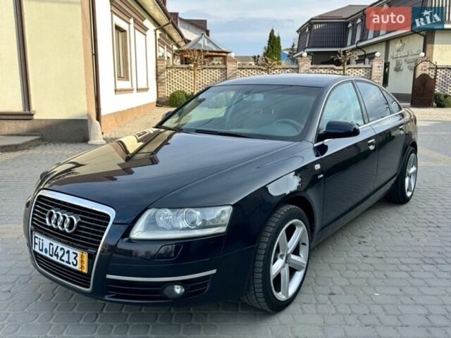 Синий Ауди А6, объемом двигателя 2.4 л и пробегом 301 тыс. км за 3500 $, фото 1 на Automoto.ua