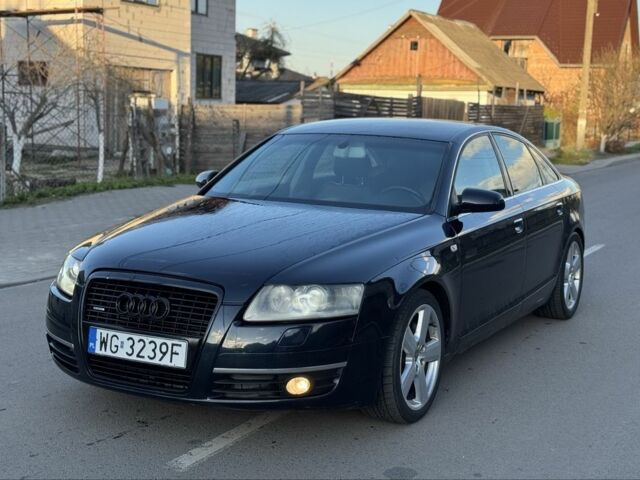 Синий Ауди А6, объемом двигателя 3 л и пробегом 375 тыс. км за 3450 $, фото 1 на Automoto.ua