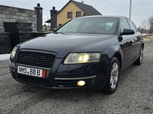 Синий Ауди А6, объемом двигателя 2.7 л и пробегом 320 тыс. км за 3500 $, фото 1 на Automoto.ua