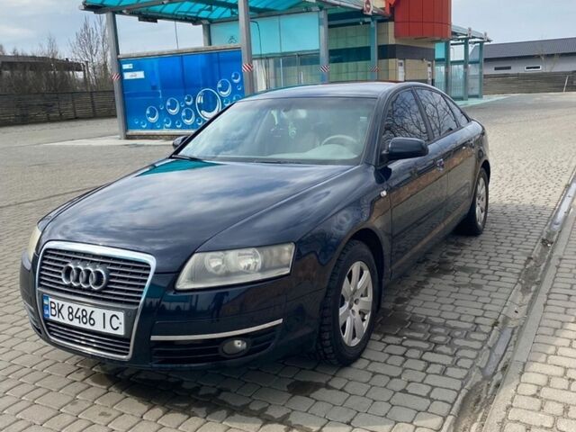 Синий Ауди А6, объемом двигателя 2.7 л и пробегом 300 тыс. км за 7500 $, фото 1 на Automoto.ua