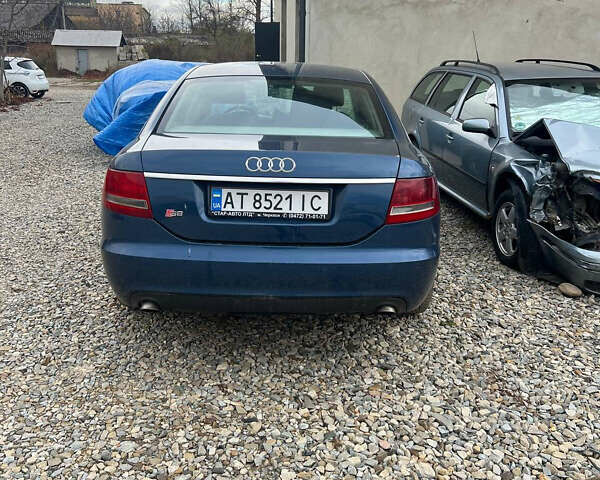 Ауди А6 2006 в Коломые на Automoto.ua Синий Ауди А6, объемом двигателя 2 л и пробегом 293 тыс. км за 3500 $, фото 1 на Automoto.ua