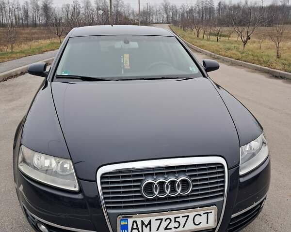 Синий Ауди А6, объемом двигателя 2 л и пробегом 302 тыс. км за 7600 $, фото 1 на Automoto.ua