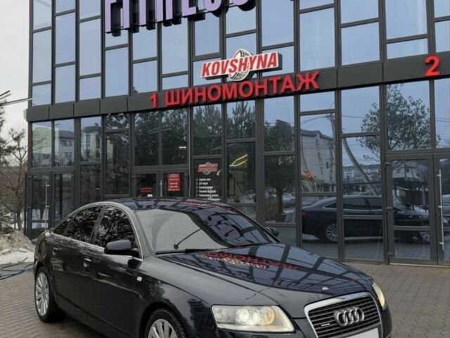 Синий Ауди А6, объемом двигателя 3 л и пробегом 350 тыс. км за 4650 $, фото 1 на Automoto.ua