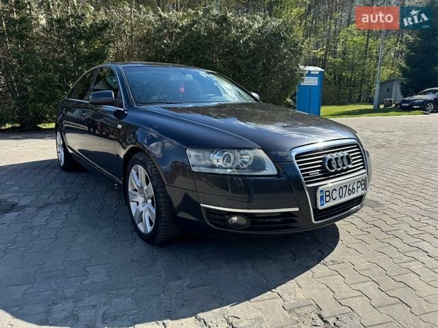 Синий Ауди А6, объемом двигателя 3 л и пробегом 360 тыс. км за 8500 $, фото 1 на Automoto.ua